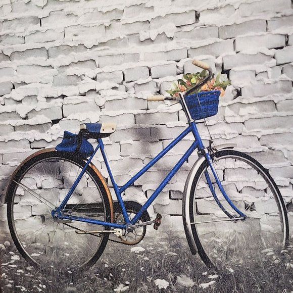 Flower Shop Bicycle Printed Framed Wall Art - Picture 2 of 15